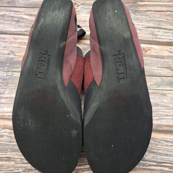 Evolv Elektra Climbing Shoes Maroon Womens Size 7 - Picture 5 of 6